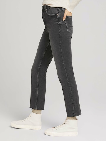 TOM TAILOR DENIM Slimfit Jeans in Zwart