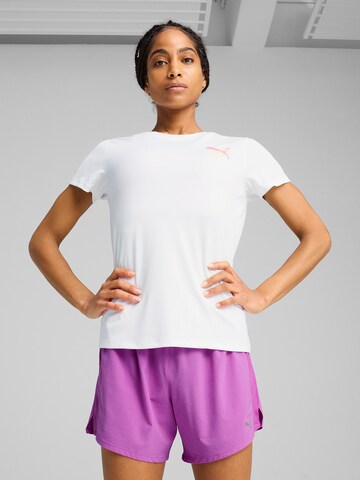 PUMA Sportshirt in Weiß: Vorderseite
