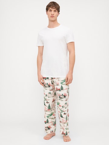 Abercrombie & Fitch Pyjamasbyxa i vit