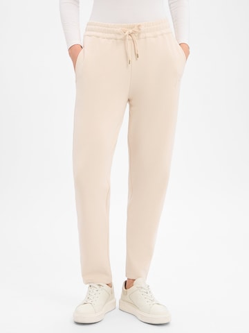 JOOP! Loose fit Trousers 'Twinka' in Beige: front