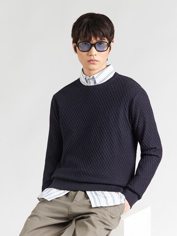 Lindbergh Sveter - Modrá: predná strana