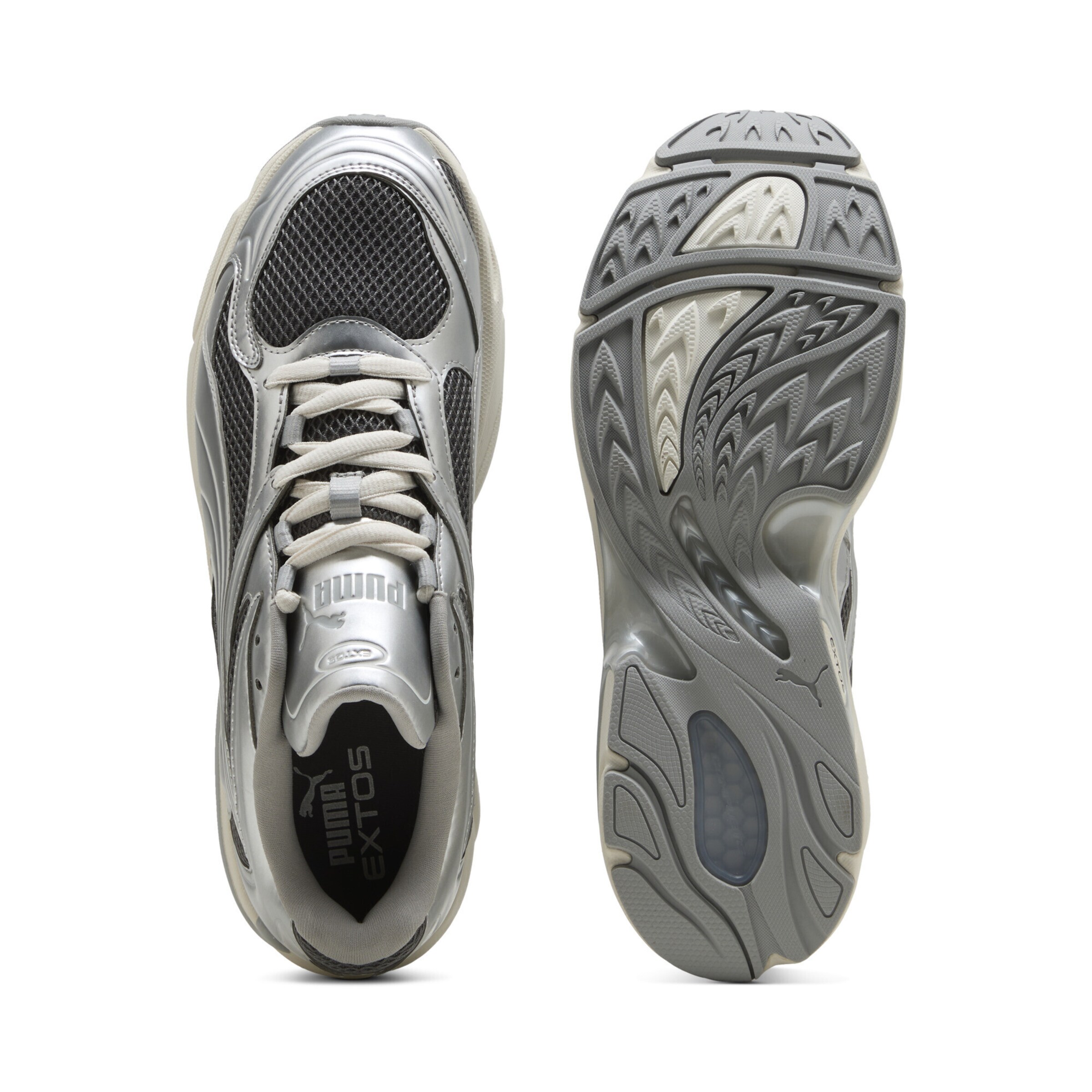 PUMA Sneakers laag 'Extos' in Grijs