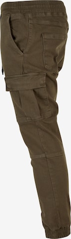 Tapered Jeans cargo 'Litra Antifit' di DEF in verde