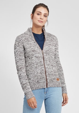 Oxmo Strickjacke 'Phenix' in Grau: predná strana