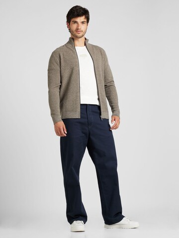 SELECTED Gebreid vest 'SLHRoss' in Grijs