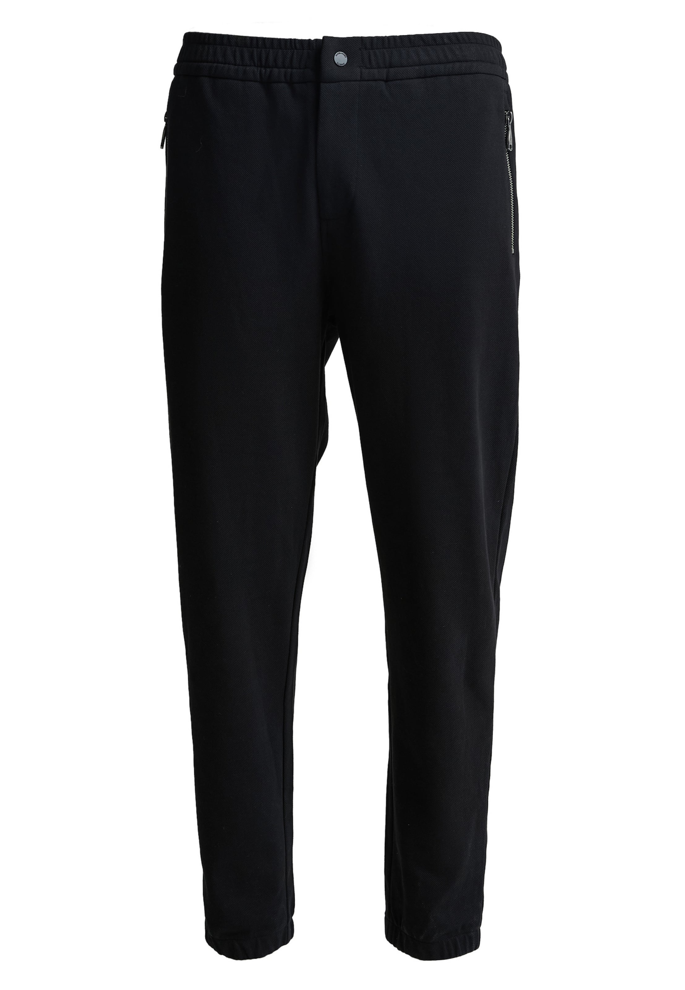 Alessandro Zavetti Regular Hose 'Vicario' in Schwarz: Vorderseite