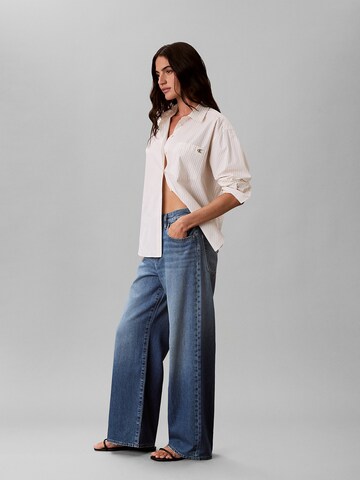 Calvin Klein Jeans Wide leg Jeans in Blue