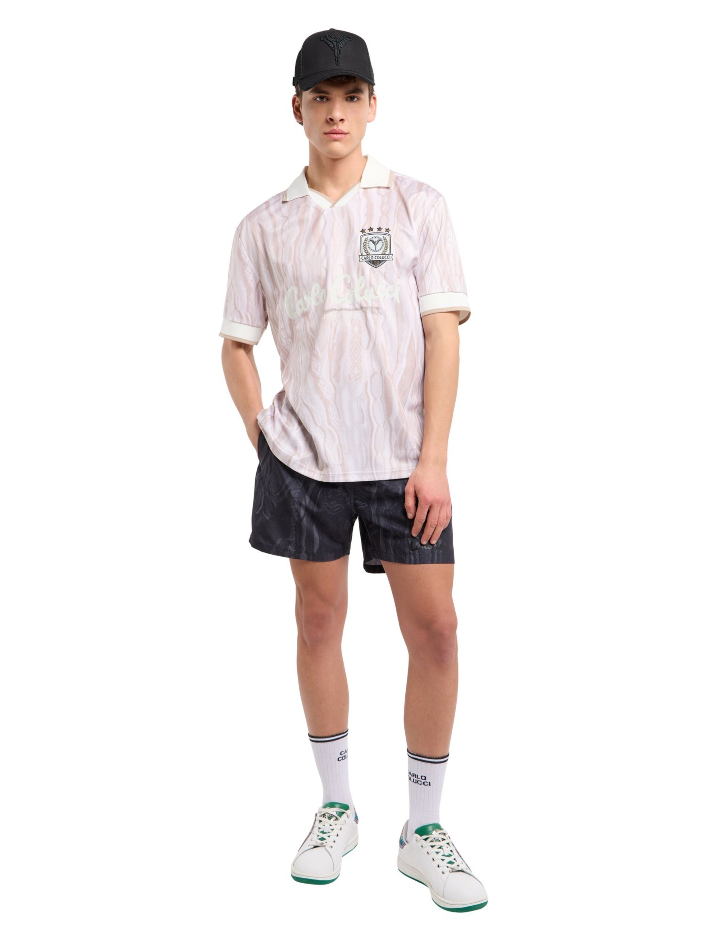 T-Shirt 'Feichter' Carlo Colucci en beige