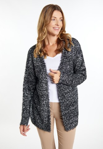 Cardigan 'Lurea' Usha en noir : devant