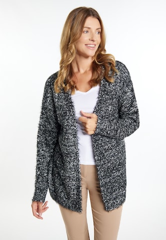 Cardigan 'Lurea' Usha en noir : devant