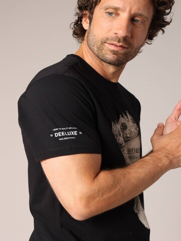 T-Shirt 'Crown' Deeluxe en noir