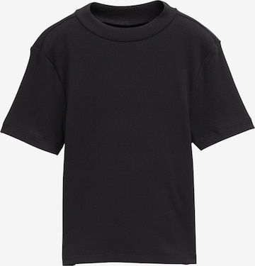 TOM TAILOR Shirt in Black: front