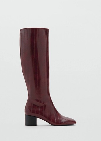 MANGO Ankle Boots 'Mimi' in Red