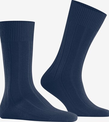 FALKE Socken 'Lhasa Rib' in Blau: Vorderseite