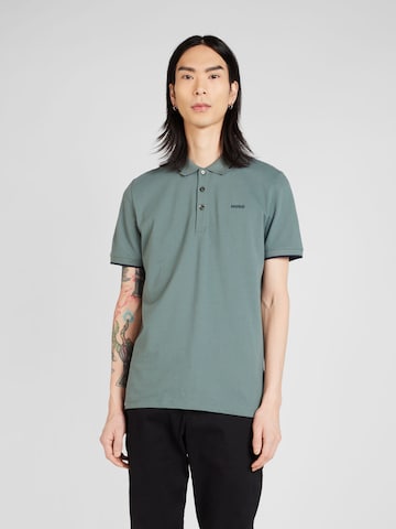 HUGO Red Shirt 'Dinoso' in Green: front