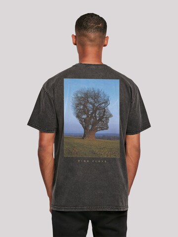 F4NT4STIC Shirt 'Pink Floyd Tree Head' in Black