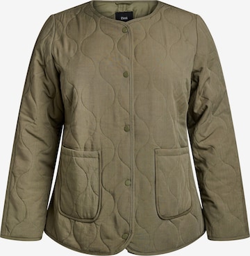 žalia Zizzi Demisezoninė striukė: priekis