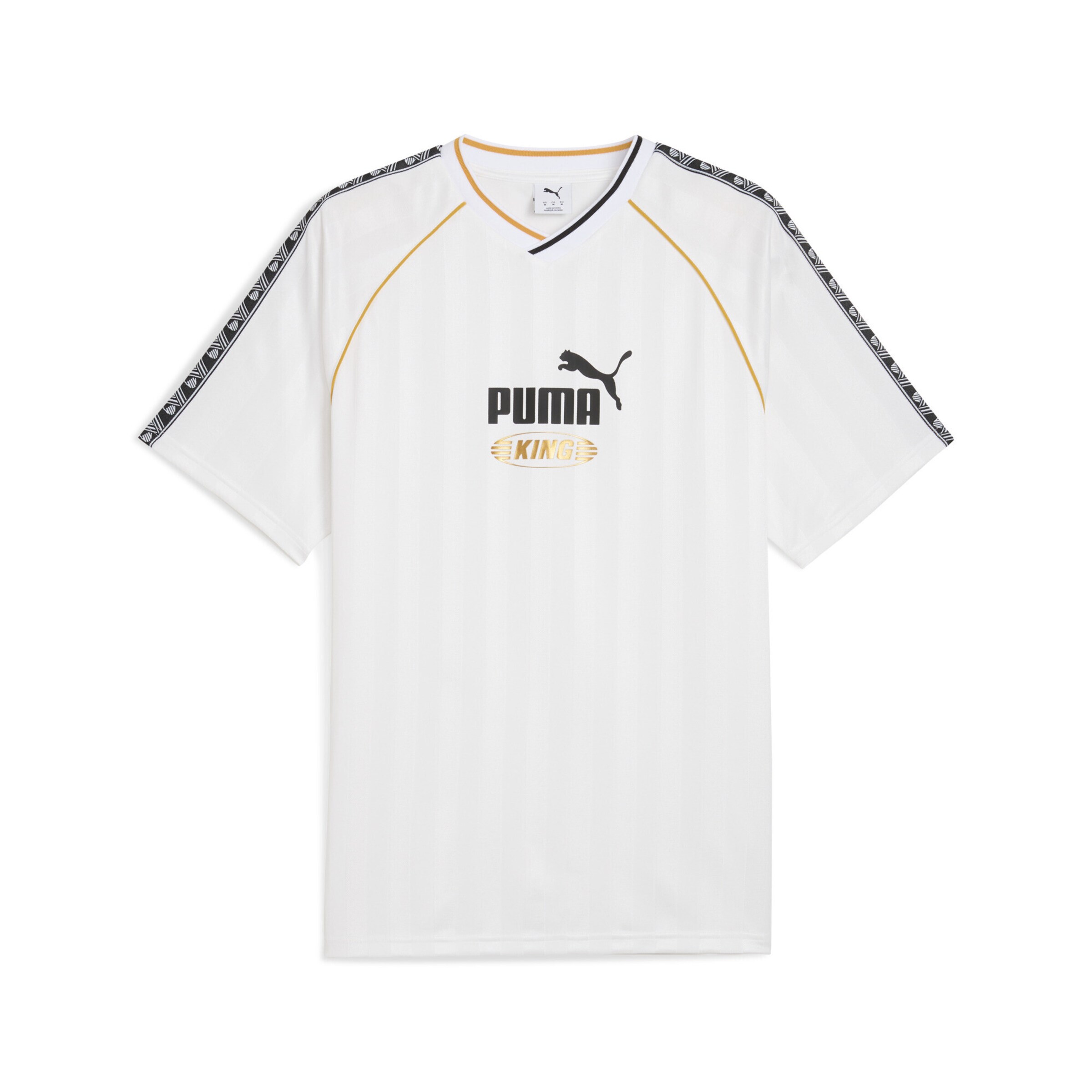 PUMA Tricot 'King' in de kleur Goud / Zwart / Wit, Productweergave