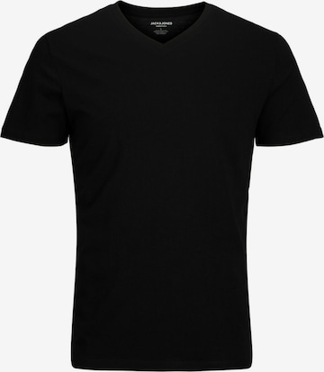 JACK & JONES Shirt 'JJEORGANIC' in Zwart: voorkant