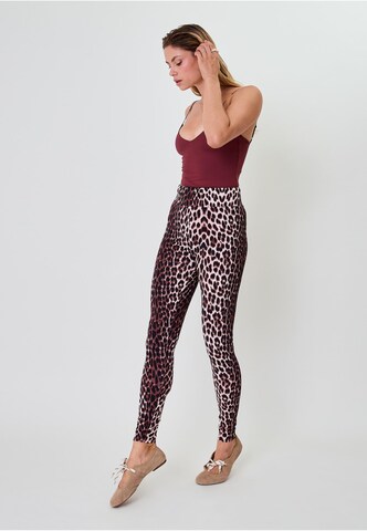 Skinny Leggings 'Rita' OH APRIL en rouge