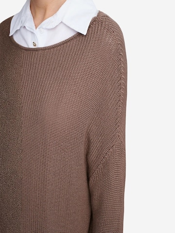 Dilvin Trui 'Pullover' in Bruin