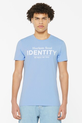 Harlem Soul Shirt 'MEL-BOURNE' in Blau: predná strana