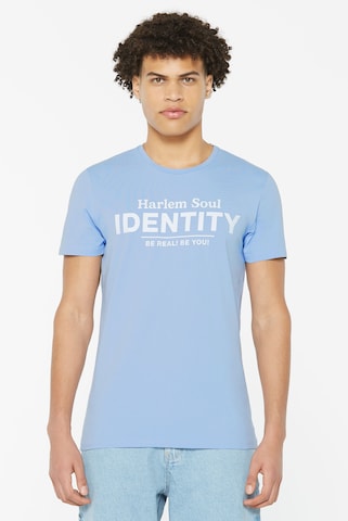 Harlem Soul Shirt 'MEL-BOURNE' in Blue: front