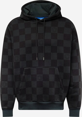 HUGO Sweatshirt 'Nevalp' in Black: front