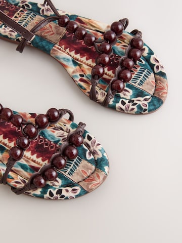 Next Sandalen met riem 'Forever Comfort' in Bruin