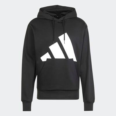 ADIDAS SPORTSWEAR Athletic Sweatshirt in XS in Black / White, Item view