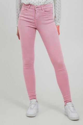 Skinny Jeans 'Lola Luni' di b.young in rosa: frontale