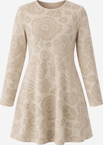 LEAFLETIC - Túnica 'Leafletic Women’s Long Sleeve Crew Neck Tunic' en beige: frente