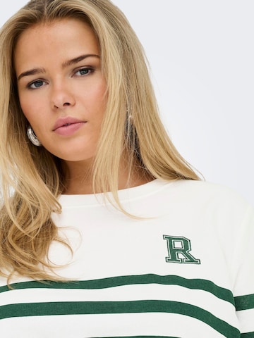 ONLY Carmakoma - Sudadera 'MADDY' en blanco