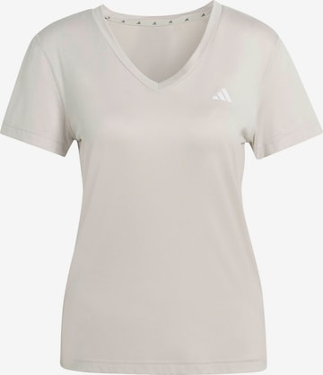 ADIDAS PERFORMANCE Functioneel shirt in Grijs: voorkant