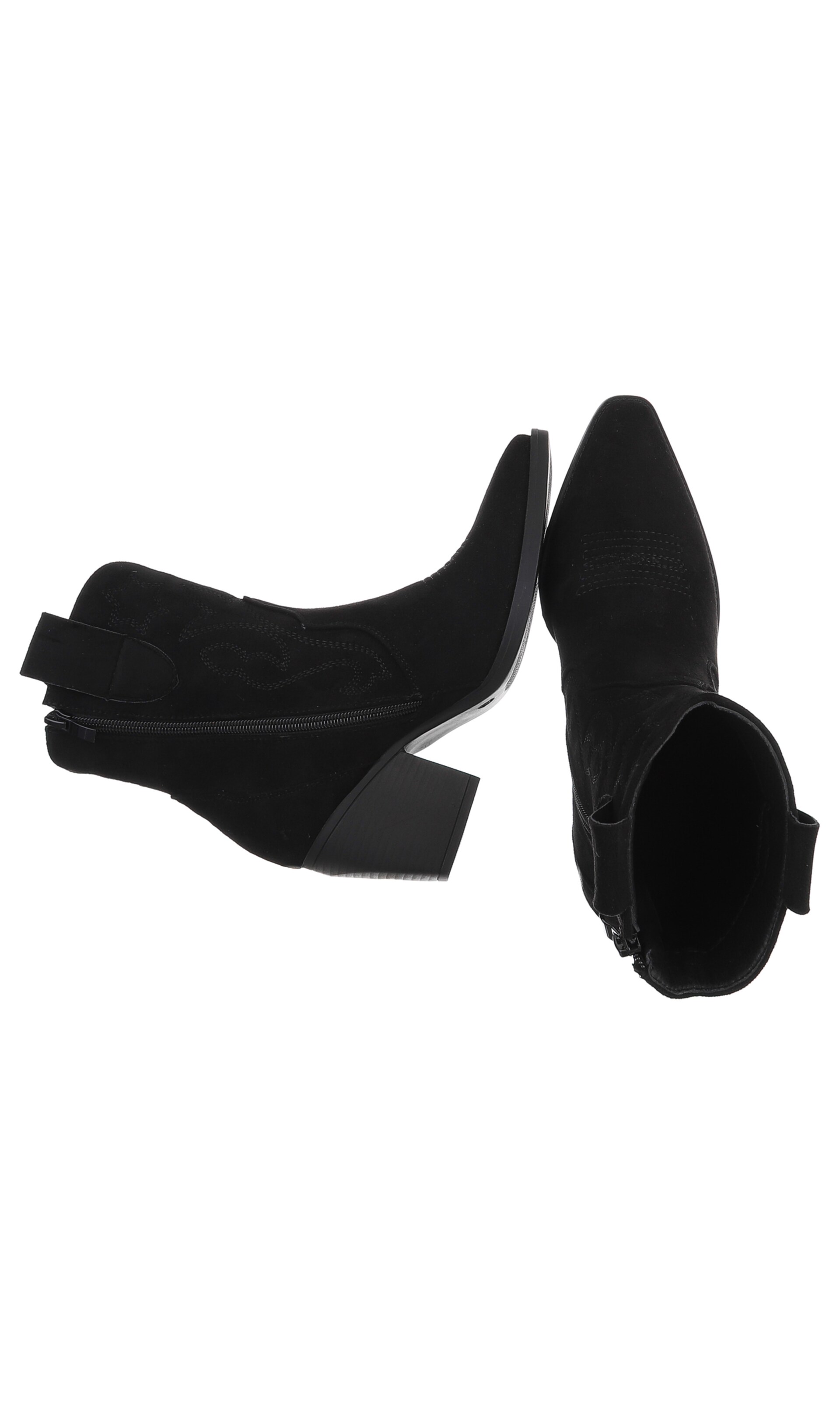 Ital-Design Cowboy Boots in Black