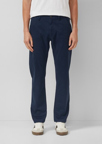 s.Oliver Szabványos Nadrág 'Denver' - kék: elől