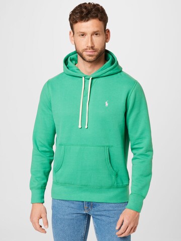 Polo Ralph Lauren Regular fit Μπλούζα φούτερ σε πράσινο: μπροστά