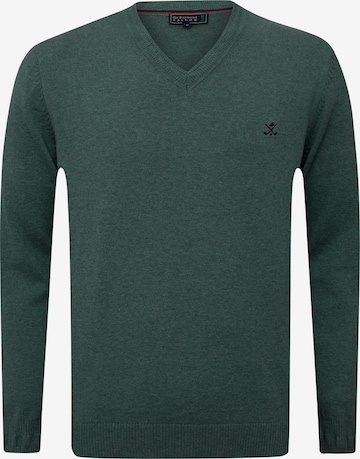 Sir Raymond Tailor Sweater 'Los Angeles' in Green: front