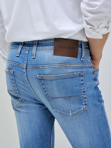 Salsa Jeans Slimfit Jeans in Blauw