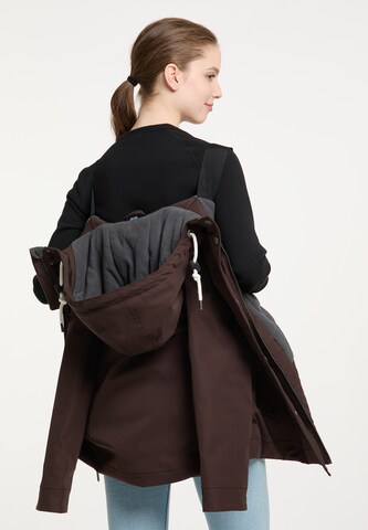 Giacca funzionale di ICEBOUND in marrone