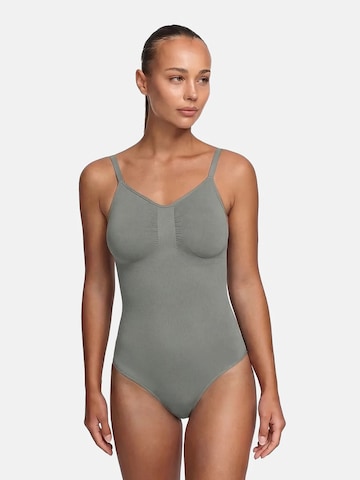 cfab Shaping bodysuit 'Sculpting Shapewear mit String' in Grey: front
