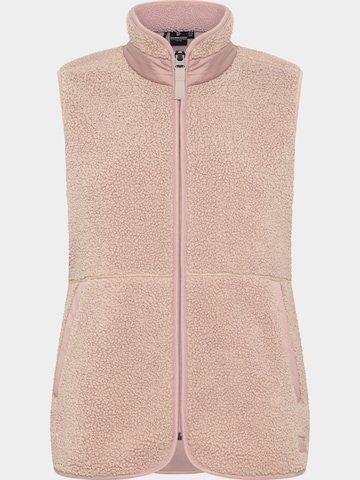 Gilet 'Siv' Didriksons en rose : devant