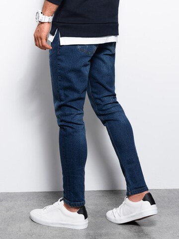 Coupe slim Jean 'P1062' Ombre en bleu