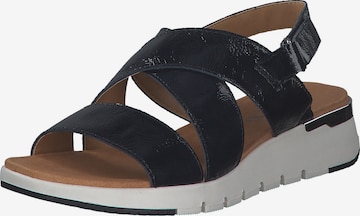 CAPRICE Sandale in Blau: Vorderseite