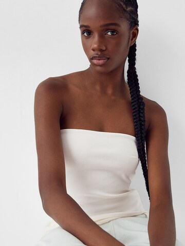 Bershka Top in Beige