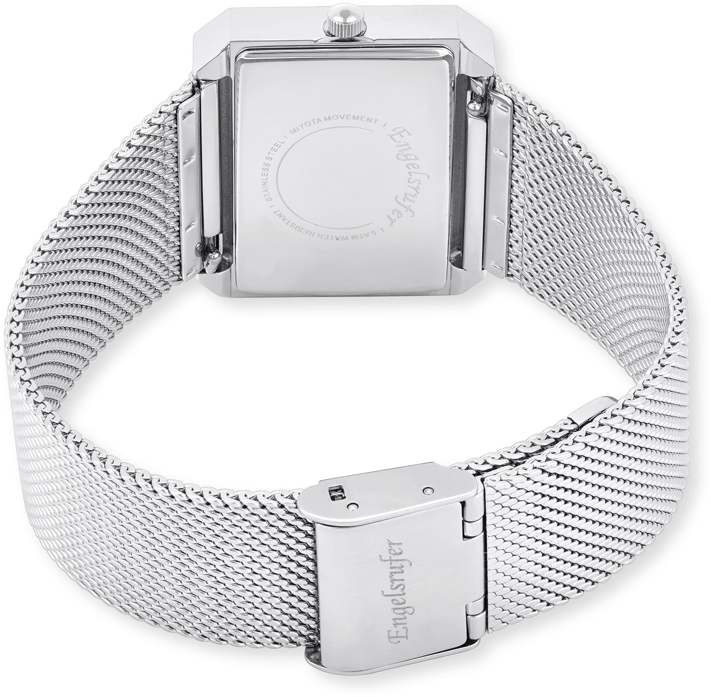 Engelsrufer Uhr in Silber