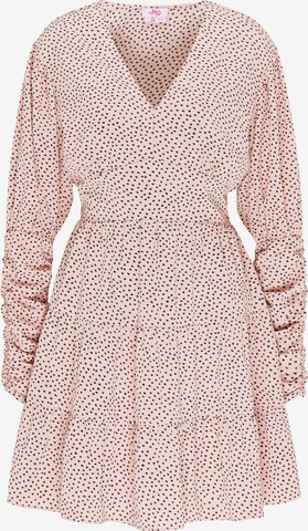 MYMO Dress in Pink: front