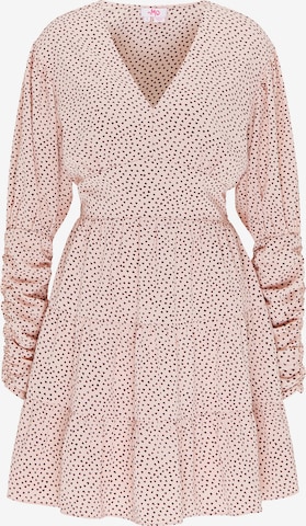 MYMO Dress in Pink: front