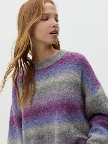 Pull&Bear Sweter w kolorze mieszane kolory