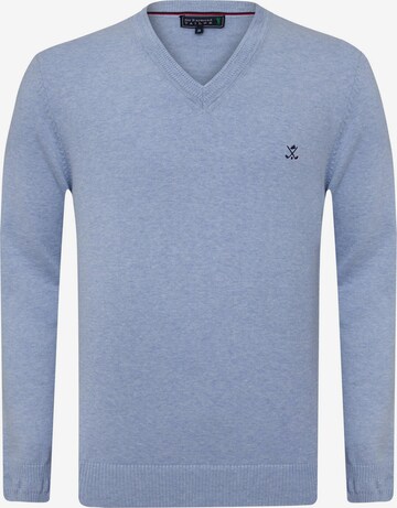 Sir Raymond Tailor Sweater 'Los Angeles' in Blue: front